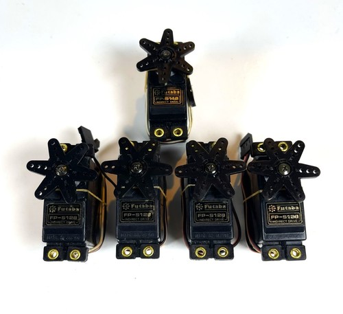 Futaba 128 servos - 5,