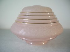 Ancien grand abat jour verre