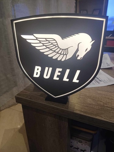 Logo lumineux buell - logo,