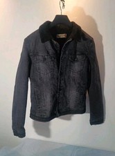 Manteau jeans noir kaporal - jeans,