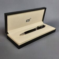 Stylo À Bille Montblanc Meisterstück Platine Classique Noir Et Chromé