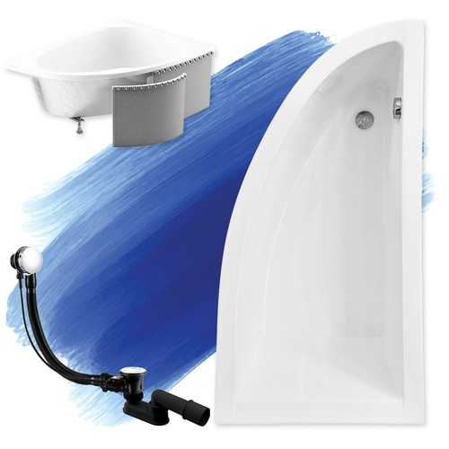 Baignoire bain angle 140x70 - baignoire, d'angle