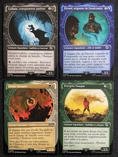 LOT CARTE MAGIC SPECIAL SEIGNEUR DES ANNEAUX ILLUSTRATION RING BOSS légendaire