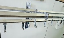 porte manteau métal chromé chrome metal coat rack