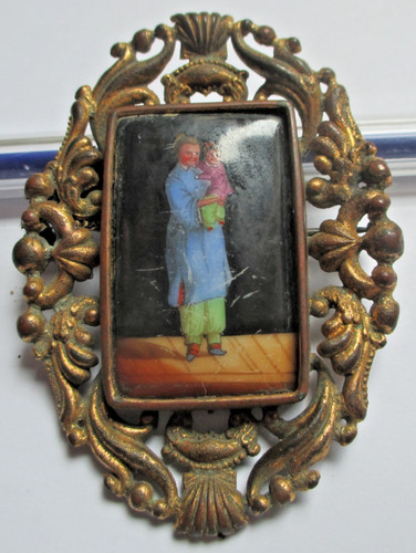 Ancienne broche xviii ème - broche,