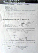 Roland PD-7 KD-7 FD-7 V-Drum