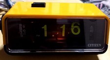 Vintage Citizen Flip Réveil