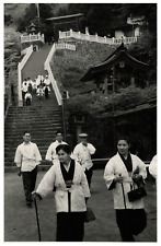 Japon, Mont Oyama, pèlerins