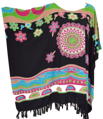 Vibrant abstrait femme robe - abstrait,