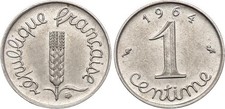1 Centime Epi - 1964 - Rebord