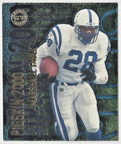 Marshall faulk 1997 fleer - marshall,