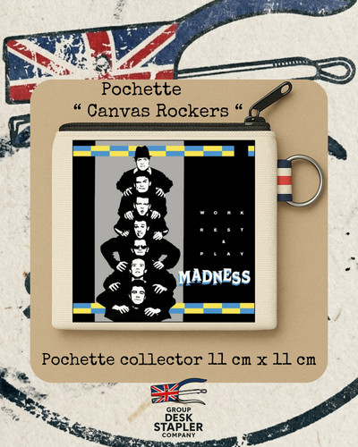 Madness pochette toile canvas - madness,