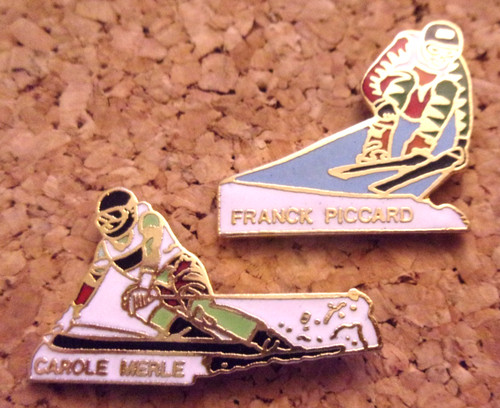 Lot pin ski alpin - lot, pin's