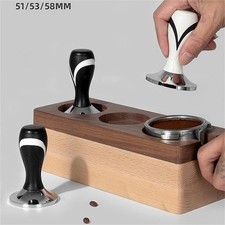 Tamper café base plate pour