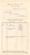 19-0436   1921 EDOUARD DUBIED A PONTARLIER - M. PAPIN A TOURS