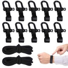 Paracorde Bracelet, 10 Pcs