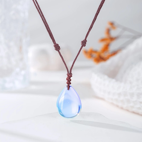 Collier pendentif cristal - collier,