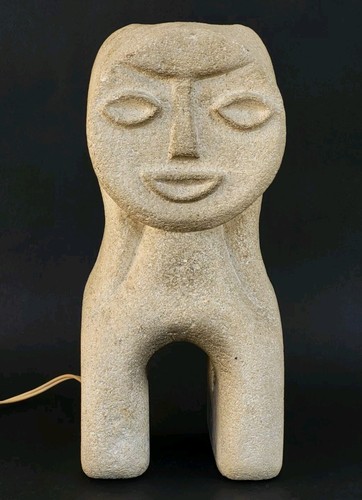 Rare lampe sculpture - lampe,