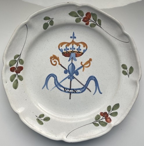 Assiette faience waly - assiette,