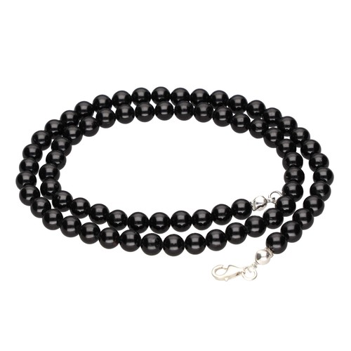 Collier perles pierre - collier,