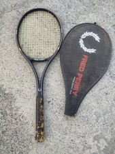 Raquette de tennis Fred Perry Ace avec housse vintage rare