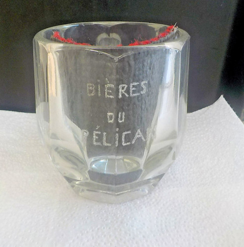 Chope verre ancienne biere - verre,
