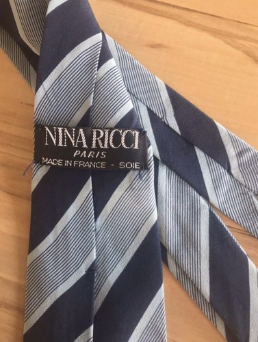 Cravate soie vintage nina - cravate,