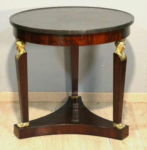 Guéridon tripode époque - tripode, d’époque