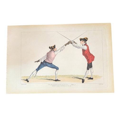 Antique fencing plate - antique,