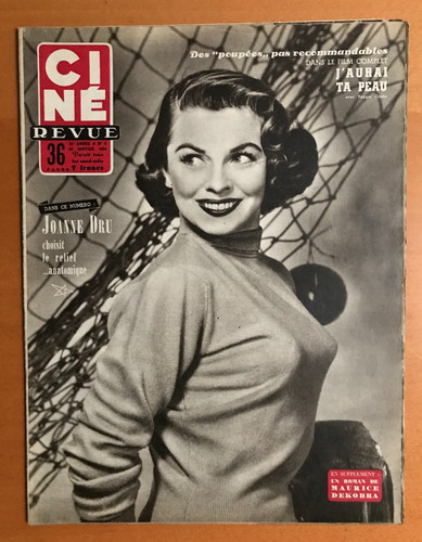 Cine revue 1954 joanne - revue, 4/1954-joanne