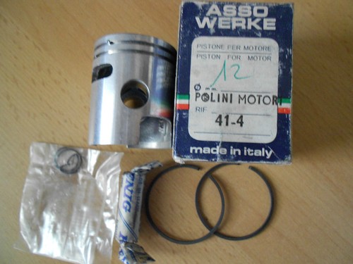 Piston polini 4mm axe de - 41,4mm,