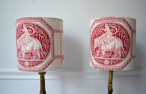 Paire des abat - toile, de