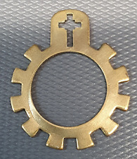 BIJOU RELIGIEUX - AUTHENTIQUE DIZAINIER ANCIEN EN LAITON #30