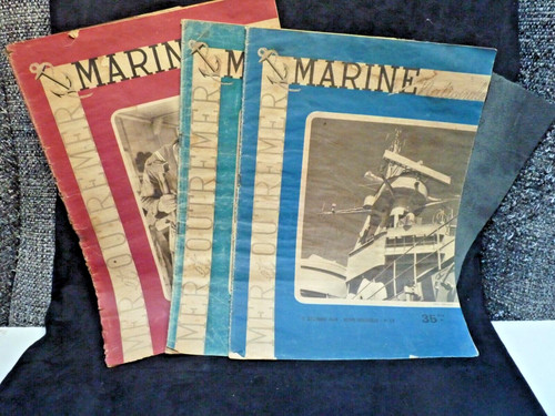 Revues marine nationale mer - ,