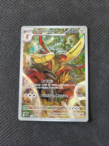 Carte pokemon scalpereur 130 - carte,