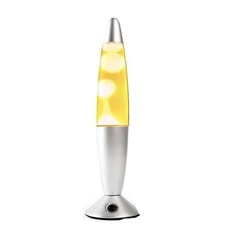 Lampe Lava Magma Jaune 35 Cm