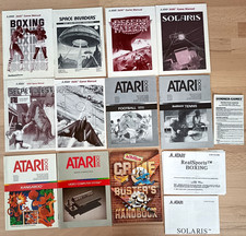 Lot de 11 Notices Pour Atari