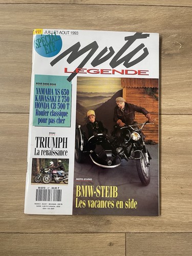 Moto legende juillet 1993 - moto,