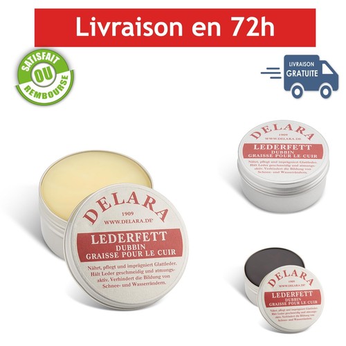 Graisse pour cuir delara - graisse, 100