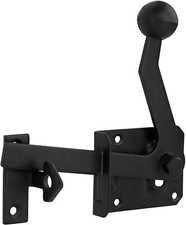 Loquet pour Grille de Jardin Portails Fermeture Porte Du Serrure Noir