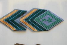 LOSANGE DE BRAS MODELE 45 - 3 éme RTM TIRAILLEURS MAROCAINS