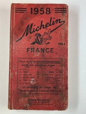 Guide rouge michelin 1958 - guide,
