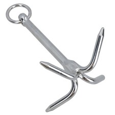 Ancre de crochet de grappin 200 mm grappin en acier inoxydable 316 qualité ma...