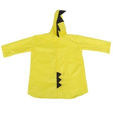 Cute Dinosaur Pattern Kids PVC Raincoat Boy Girl Rainwear Cartoon Rain Coat