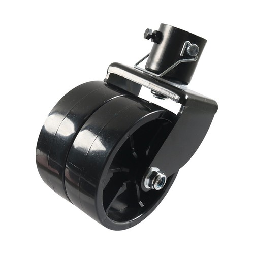 Roulette pivotante double roue