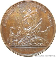 R9376 Rare Médaille Louis XV