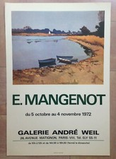 MANGENOT 1972 AFFICHE