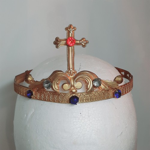 02l8 ancienne couronne diademe - 02l8,