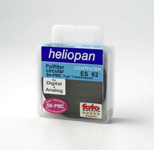Polarisant Haute Transmission Heliopan diamètre 62mm traité SH-PMC non slim