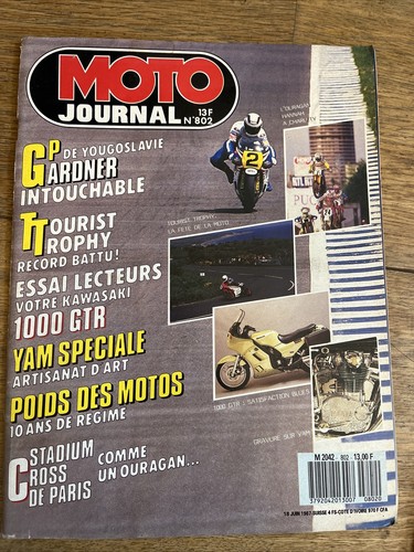 Moto journal 802 essai - 802,